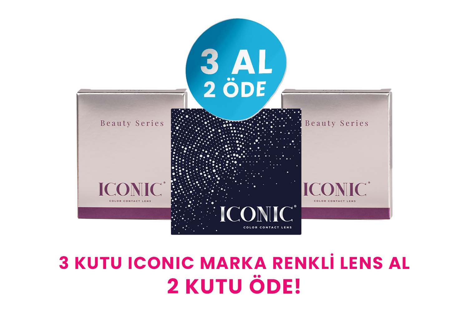 Iconic 3 Al 2 Öde Iconic Marka Herhangi Bir Ürün %99 İndirimli.