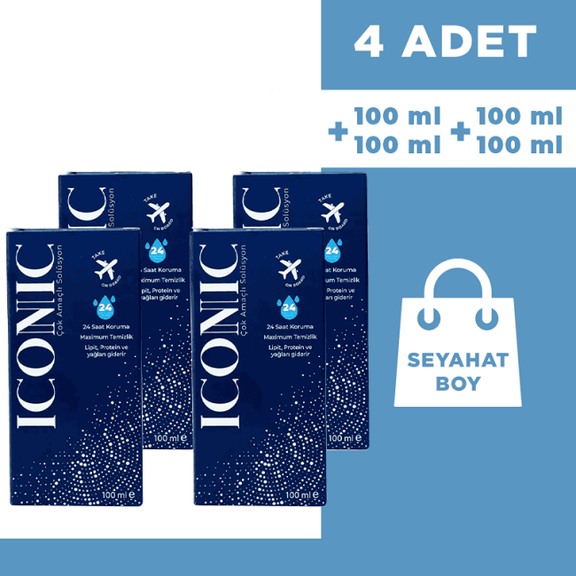 Iconic Solüsyon 100 ml *4 Adet - 1