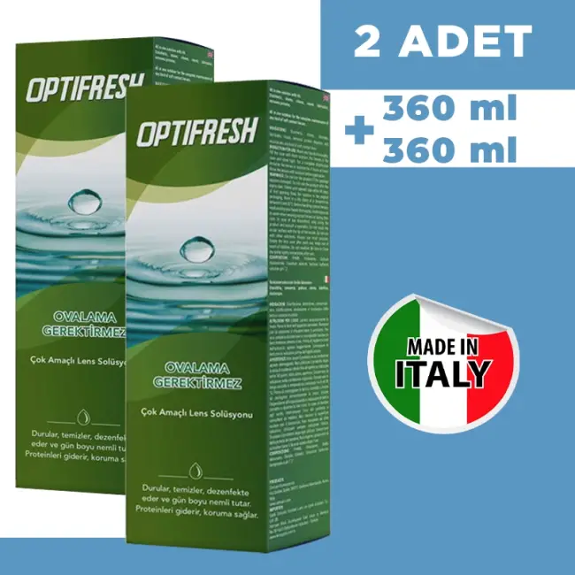 Optifresh Solüsyon 360 ml + 360 ml (2 adet) - 1