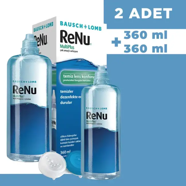 Renu Multi-Plus Solüsyon 360 ml + 360 ml (2 adet) - 1