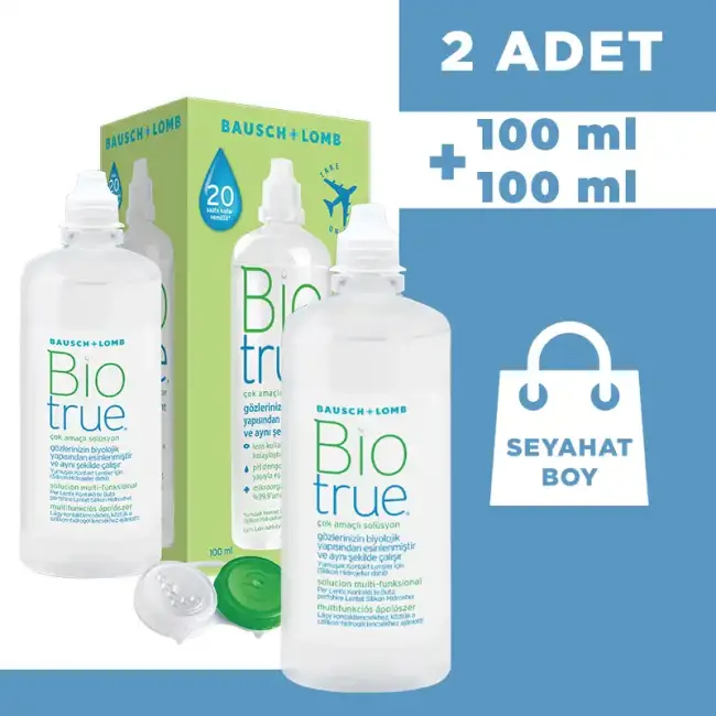 Bio True Solüsyon 100 ml + 100 ml (2 adet) - 1