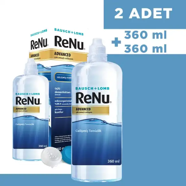 Renu Advance Solüsyon 360 ml + 360 ml (2 adet) - 1